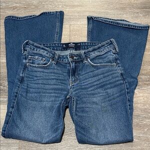 Hollister Dark Blue Flare Jeans